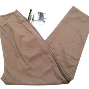 Bugle Boy Women Size 12 Pants Tan Beige 00482